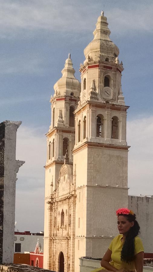 Hotel Maya Ah Kim Pech Campeche Buitenkant foto