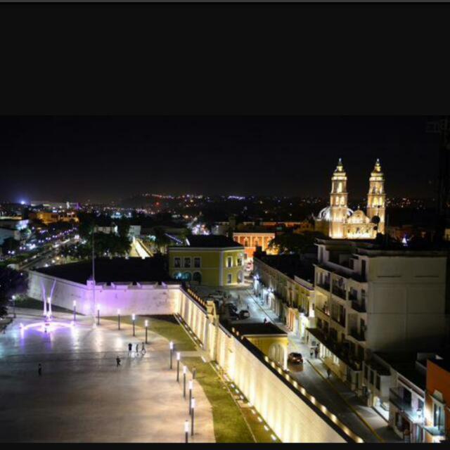 Hotel Maya Ah Kim Pech Campeche Buitenkant foto